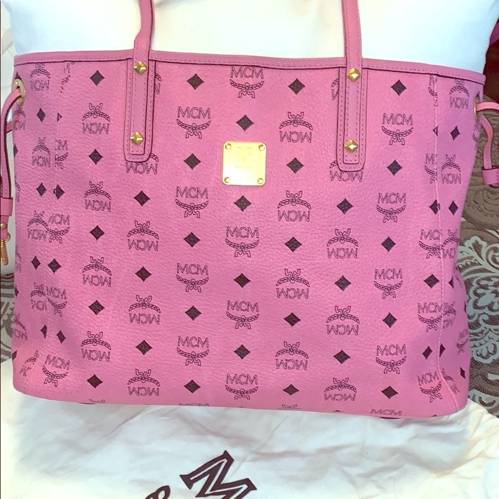 Authentic MCM reversible Shoulder Bag